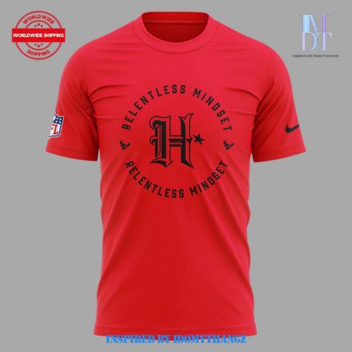 Houston Texans Relentless Mindset 2024 Red T-Shirt