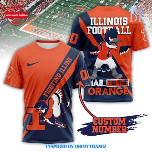 Illinois Football Hall To The Orange Shirt