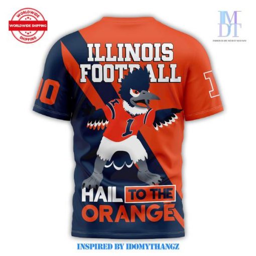 Illinois Football Hall To The Orange Shirt