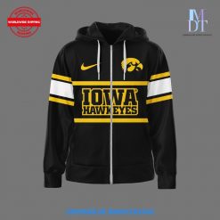 Iowa Hawkeyes Let's Go Hawkeyes New Zipper Hoodie