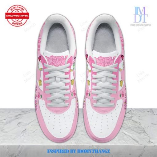 Justin Bieber Yummy Pink Air Force 1 Sneakers