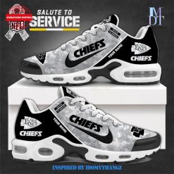 Kansas City Chiefs Nike Arctic Camo 2024 Salute to Service Sport Shoes