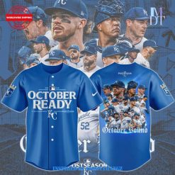 Kansas City Royals Fanatics Royal 2024 Postseason Locker Room Jersey