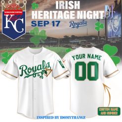 Kansas City Royals Irish Heritage Night Baseball Jersey