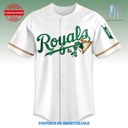 Kansas City Royals Irish Heritage Night Baseball Jersey