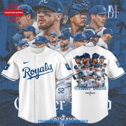 Kansas City Royals October Ready 2024 Postseason White Jersey