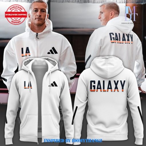 LA Galaxy x Adidas New Edition 2024 Zip Hoodie