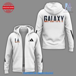 LA Galaxy x Adidas New Edition 2024 Zip Hoodie