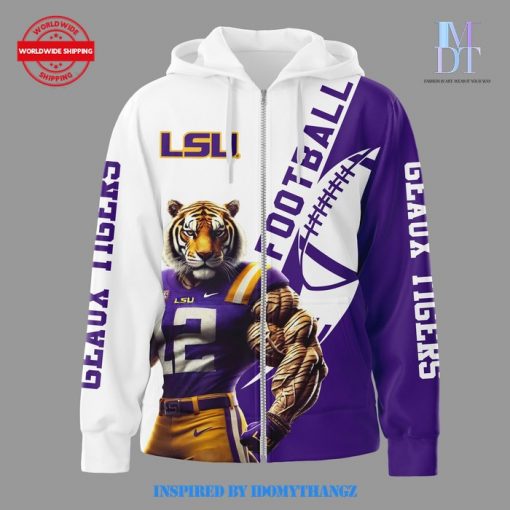 LSU Tigers Personalization Special Edition Zipper Hoodie