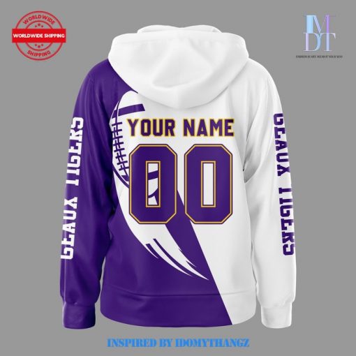 LSU Tigers Personalization Special Edition Zipper Hoodie