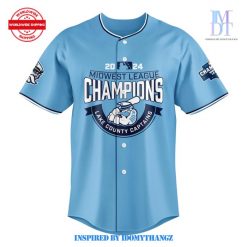 Lake County Captains 2024 Midwest League Champions Baseball Jersey