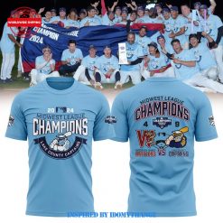 Lake County Captains Midwest League 2024 Champions T-Shirt