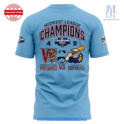 Lake County Captains Midwest League 2024 Champions T-Shirt