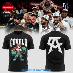 Limited Edition Canelo Bear Boxing Black T-Shirt