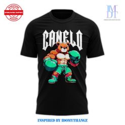 Limited Edition Canelo Bear Boxing Black T-Shirt