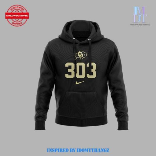 Limited Edition Colorado Buffaloes 303 Coach Prime Hoodie