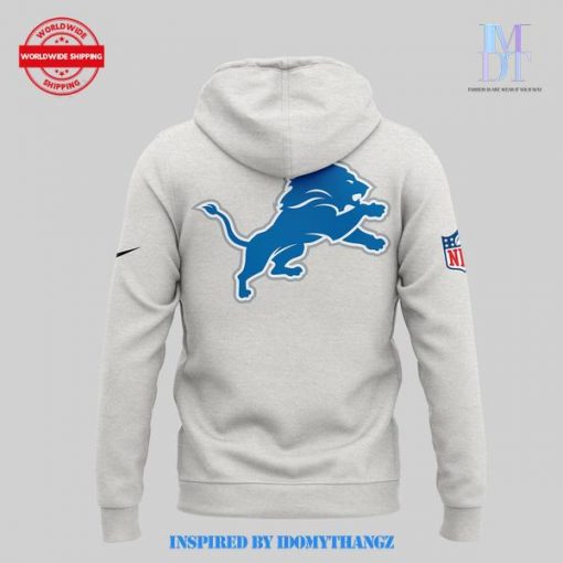 Limited Edition Detroit Lions Gray Hoodie