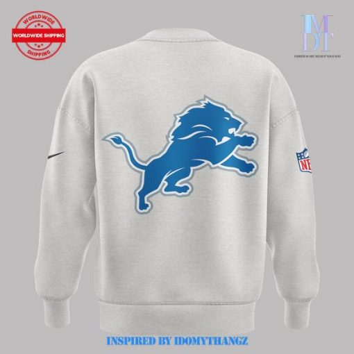 Limited Edition Detroit Lions Gray Sweatshirt