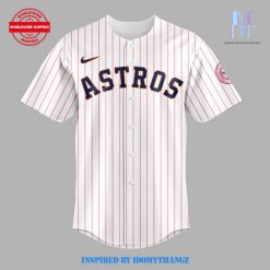 Limited Edition Houston Astros x Hello Kitty Night September 10th Baseball Jersey 2