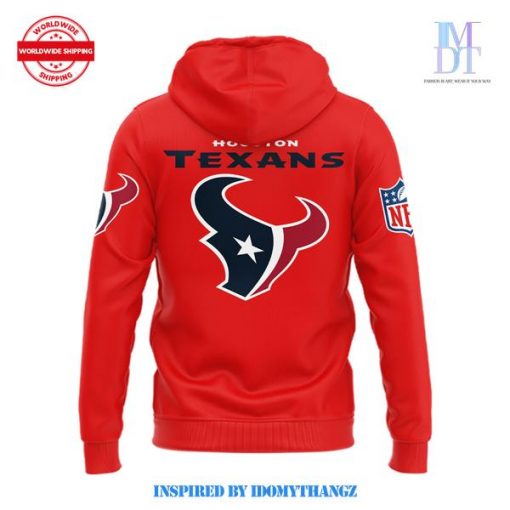 Limited Edition Houston Texans 2024 Red Hoodie