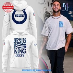 Limited Edition Indianapolis Colts Jesus Is King Hoodie