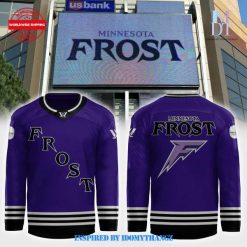 Limited Edition Minnesota Frost 2024 NHL Hockey Jersey