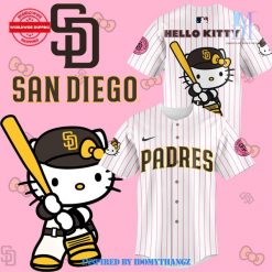 San Diego Padres x Hello Kitty Night 2024 Jersey