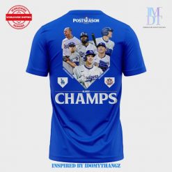 Los Angeles Dodgers 2024 NL West Division Champions Locker Room Shirt