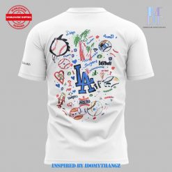 Los Angeles Dodgers Childhood Cancer Awareness Night T Shirt