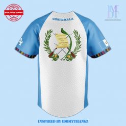 Los Angeles Dodgers Guatemalan Heritage Night 2024 Baseball Jersey