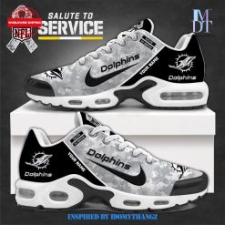 Miami Dolphins Nike Arctic Camo 2024 Salute to Service Sport Shoes