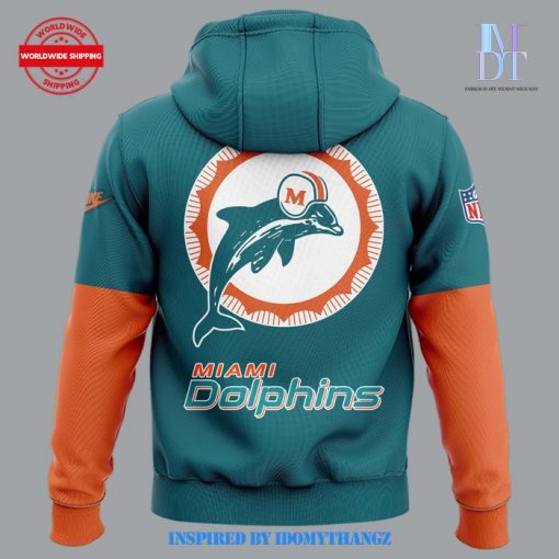 Miami Dolphins Special Throwback Week Hoodie