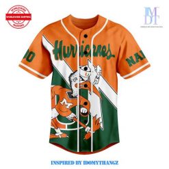 Miami Hurricanes It's All About The U Baseball Jersey