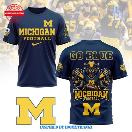 Michigan Football Go Blue Shirt