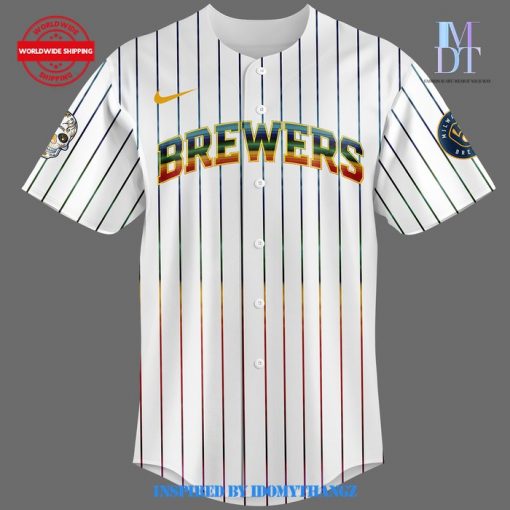 Milwaukee Brewers 2024 Hispanic Heritage Month Baseball Jersey