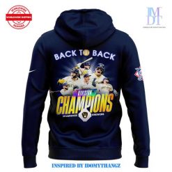 Milwaukee Brewers Back To Back NL Central Champions 2024 Hoodie