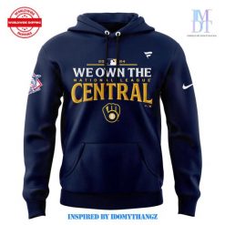 Milwaukee Brewers Back To Back NL Central Champions 2024 Hoodie