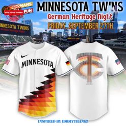 Minnesota Twins German Heritage Night 2024 Baseball Jersey