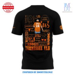 Morgan Wallen Live In Knoxville Tennessee 2024 Black Nike T-Shirt