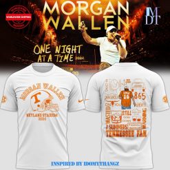 Morgan Wallen Live In Knoxville Tennessee 2024 White Nike T-Shirt