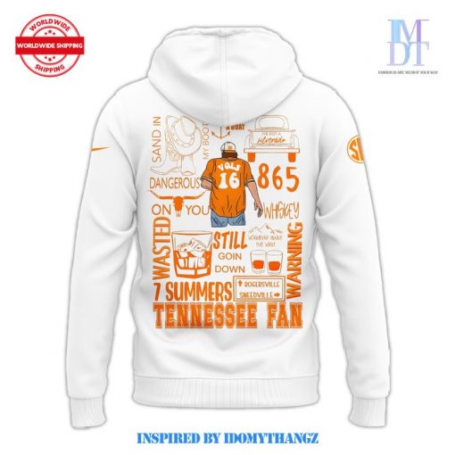 Morgan Wallen Neyland Stadium 2024 White Hoodie