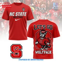 NC State Wolfpack Let's Go Wolfpack Tee Shirt