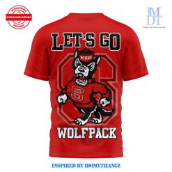 NC State Wolfpack Let's Go Wolfpack Tee Shirt