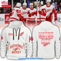 NHL Detroit Red Wings Motor City 2024 Half Zip Hoodie