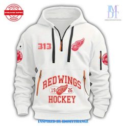 NHL Detroit Red Wings Motor City 2024 Half Zip Hoodie