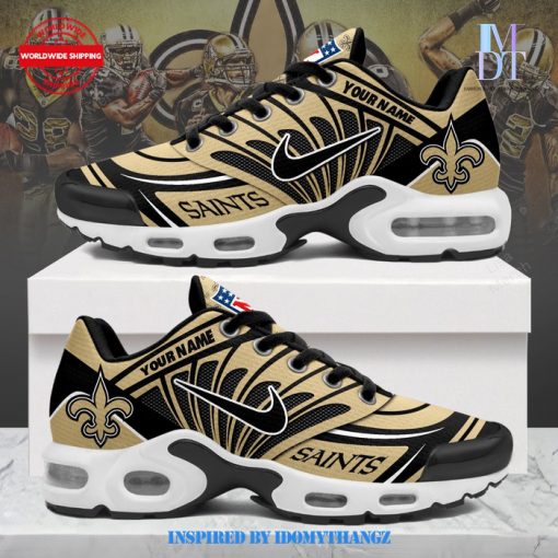 New Orleans Saints 2024 Custom Name Air Cushion Sports Shoes