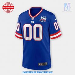 New York Giants 100th Season In NFL Football Jersey