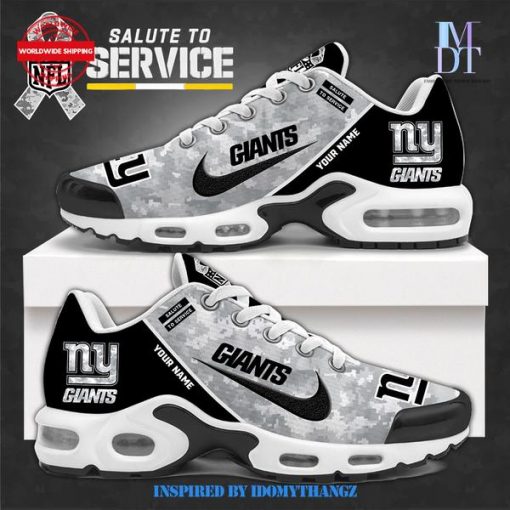 New York Giants Nike Arctic Camo 2024 Salute to Service Sport Shoes