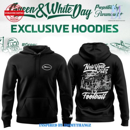 New York Jets Football Green And White Day Exclusive Hoodie