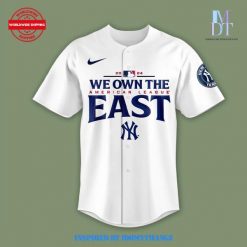 New York Yankees 2024 AL East Division Champions Jersey